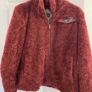 Fuzzy Pendleton jacket